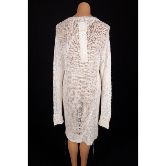 Doublet Upcycle Winder Yarn Pullover Limited 12/14 One Size White Sweater $790 - Picture 8 of 16